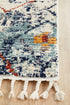 Marrakesh 444 Blue Runner Rug - Click Rugs