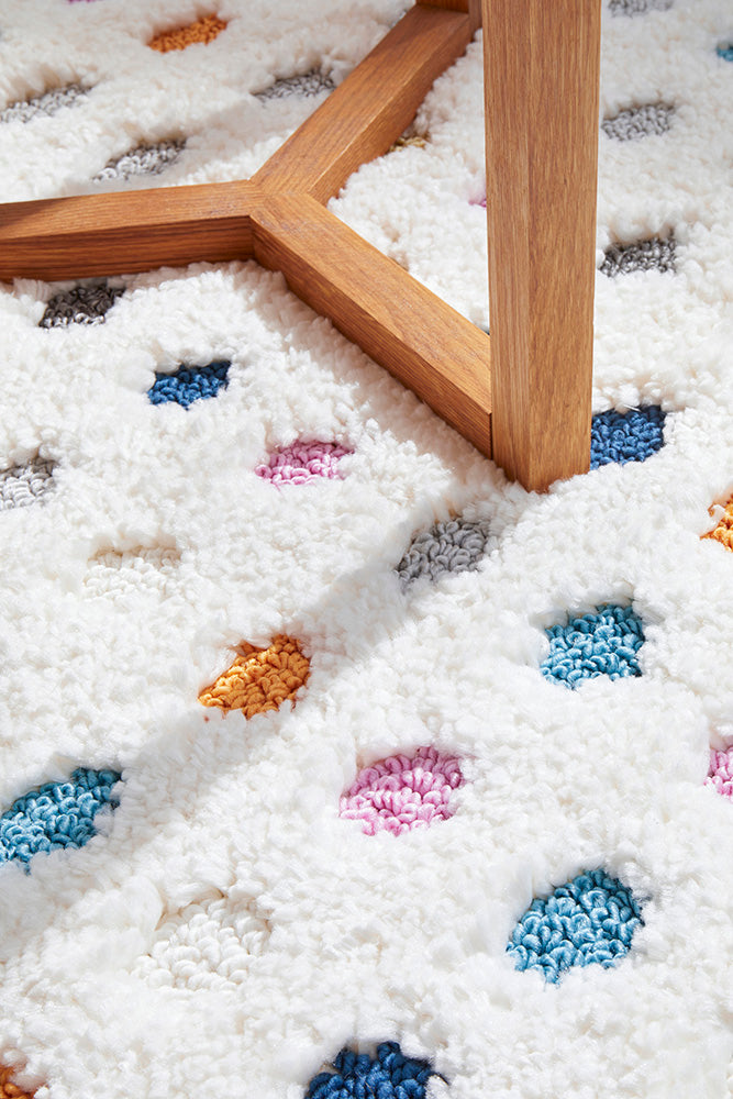 Amsterdam Polka Multi Rug - Click Rugs 