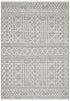 Arya Stitch Woven Rug Silver Grey - Click Rugs