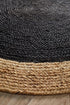 Atrium Polo Round Black - Click Rugs