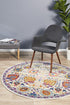 Babylon 206 Multi Round Rug - Click Rugs