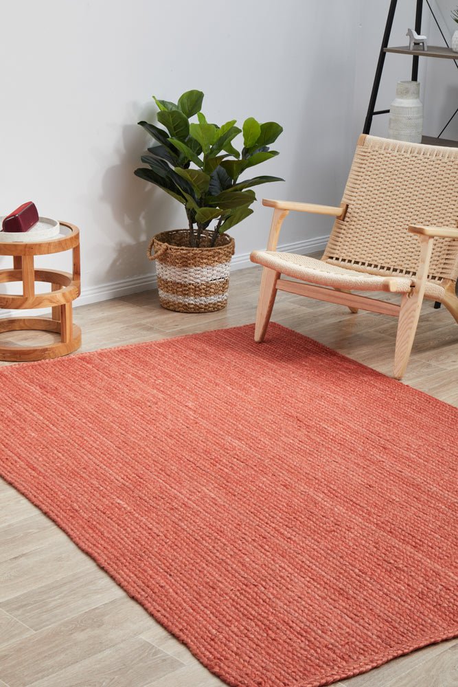 Bondi Terracotta Rug - Click Rugs