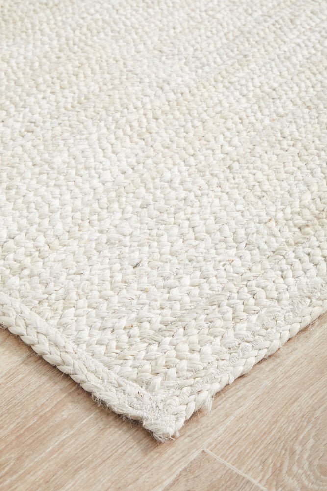 Bondi White Runner Rug - Click Rugs