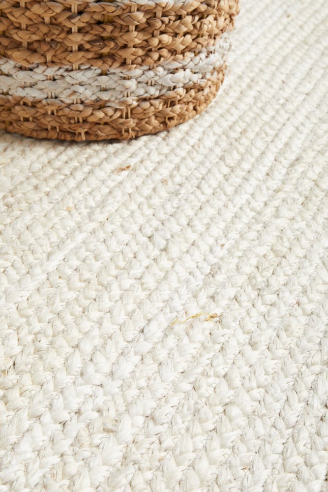 Bondi White Runner Rug - Click Rugs