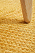 Bondi Yellow Oval Rug - Click Rugs