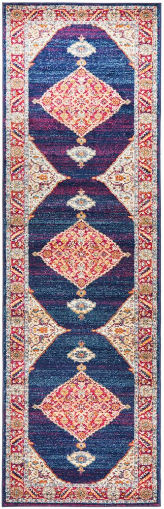 Century 966 Royal Blue Rug - Click Rugs