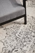 Chrome Rita Silver Rug - Click Rugs