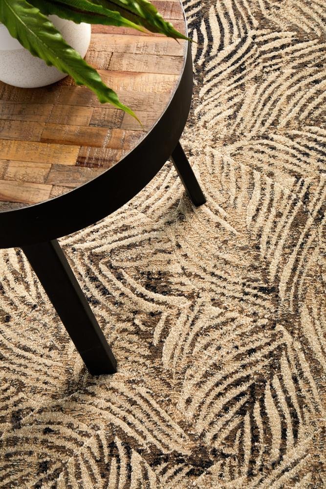 Dreamscape Artistic Nature Modern Charcoal Rug - Click Rugs