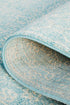 Evoke Depth Blue Transitional Runner Rug - Click Rugs