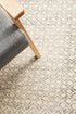 Evoke Diamond Grey Transitional Round Rug - Click Rugs