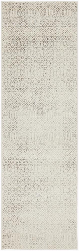 Evoke Diamond Grey Transitional Rug - Click Rugs