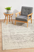 Evoke Dream White Silver Transitional Rug - Click Rugs