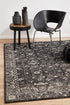 Evoke Estella Charcoal Transitional Rug - Click Rugs