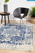 Evoke Horizon White Navy Transitional Rug - Click Rugs