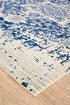 Evoke Horizon White Navy Transitional Rug - Click Rugs