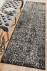 Evoke Scape Charcoal Transitional Runner Rug - Click Rugs