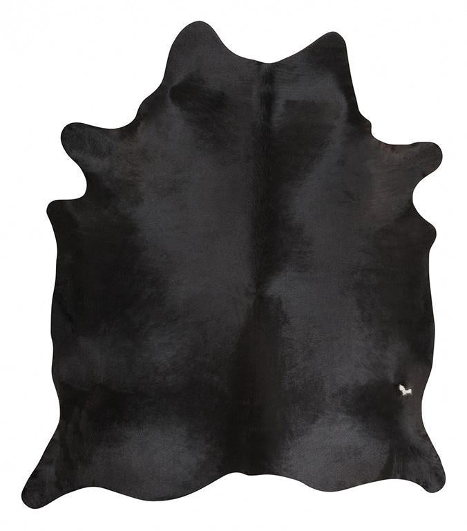 Exquisite Natural Cow Hide Black - Click Rugs