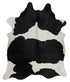 Exquisite Natural Cow Hide Black White - Click Rugs