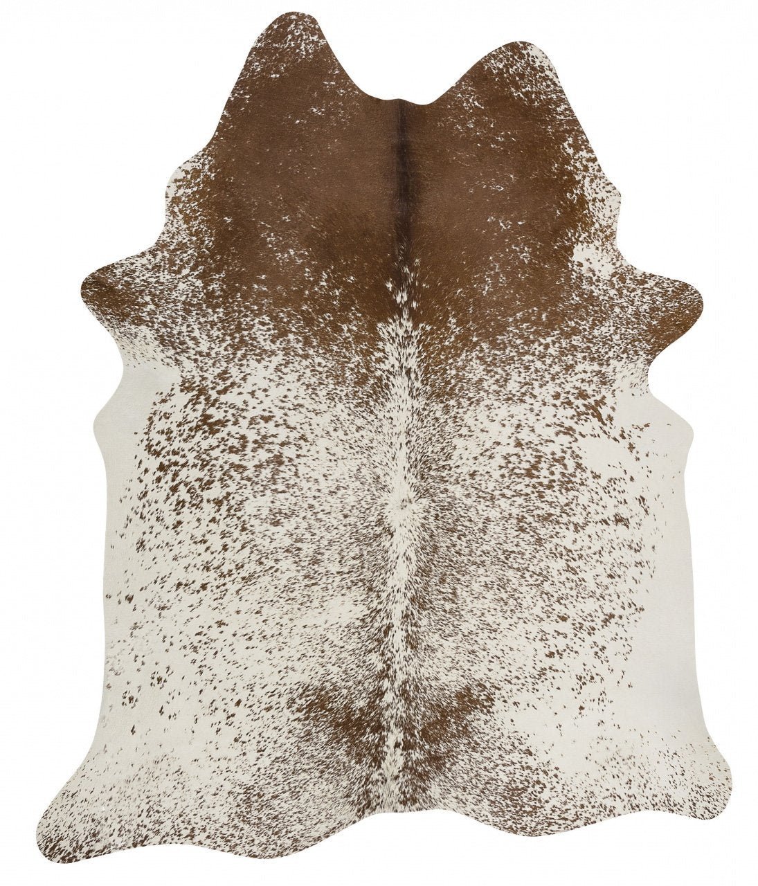 Exquisite Natural Cow Hide Salt & Pepper Brown - Click Rugs