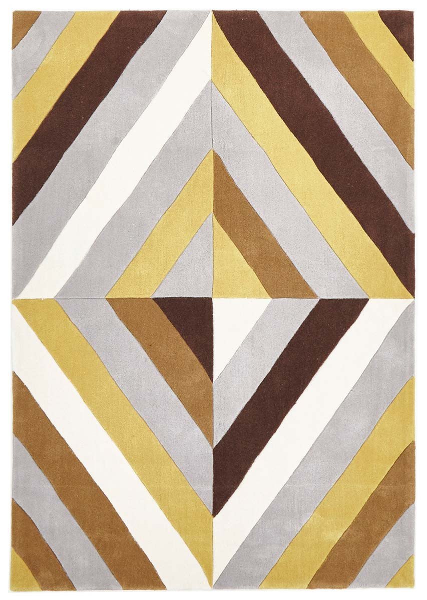 Gold Collection 636 Yellow Rug - Click Rugs