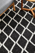 Huxley Black Rug - Click Rugs