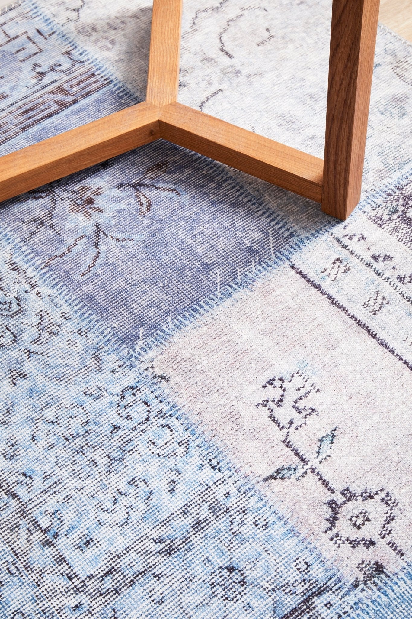 Illusions 121 Denim Rug - Click Rugs