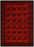 Istanbul Collection Classic Afghan Pattern Red Rug - Click Rugs