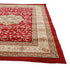 Istanbul Collection Medallion Classic Pattern Red Rug - Click Rugs