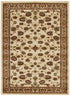 Istanbul Collection Traditional Floral Pattern Ivory Rug - Click Rugs