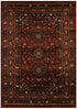 Istanbul Collection Traditional Shiraz Design Burgundy Red Rug - Click Rugs