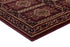 Istanbul Traditional Afghan Design Runner Rug Burgundy Red - Click Rugs