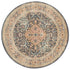 Legacy 858 Midnight Round Rug - Click Rugs