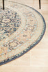 Legacy 858 Midnight Round Rug - Click Rugs