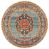 Legacy 862 Rust Round Rug - Click Rugs