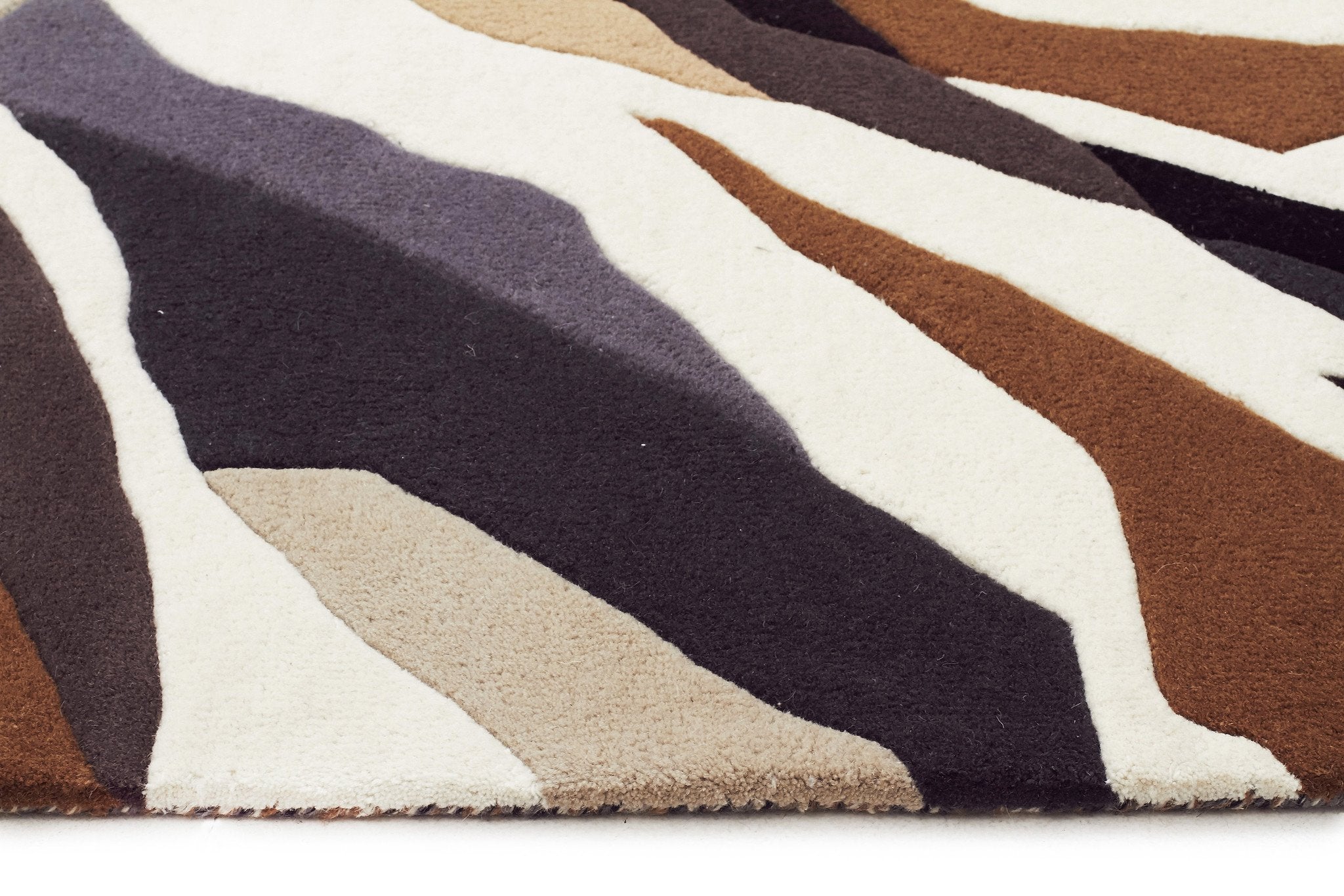 Matrix Pure Wool 903 Fossil Runner Rug - Click Rugs