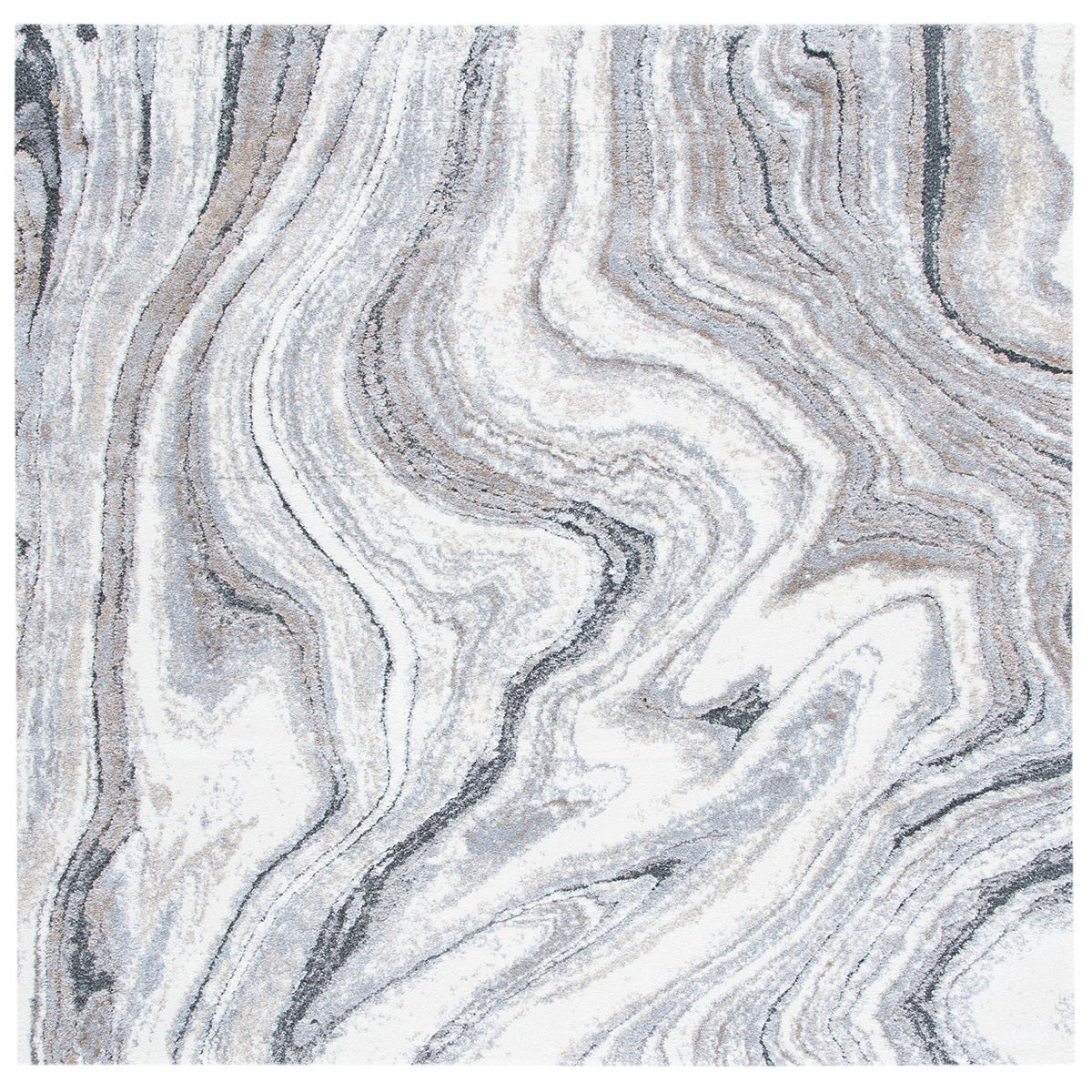Mineral 111 Grey Rug - Click Rugs