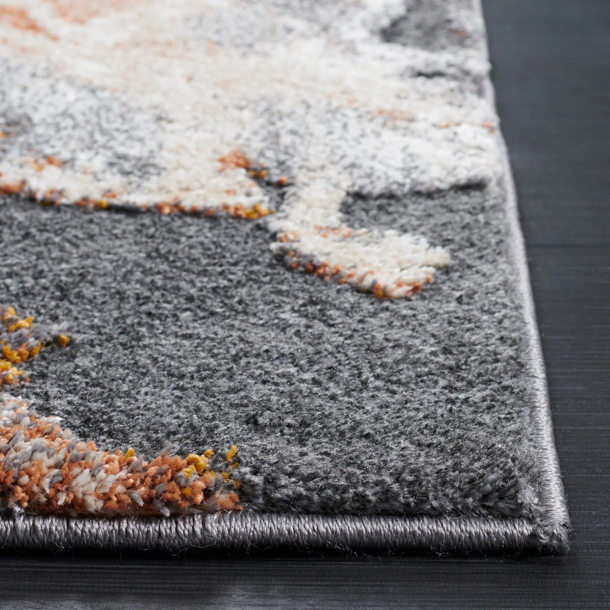 Mineral 222 Rust Rug - Click Rugs