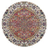 Museum Shelly Rust Round Rug - Click Rugs