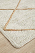 Noosa 222 White Runner Rug - Click Rugs