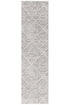 Oasis Kenza Contemporary Silver Runner Rug - Click Rugs