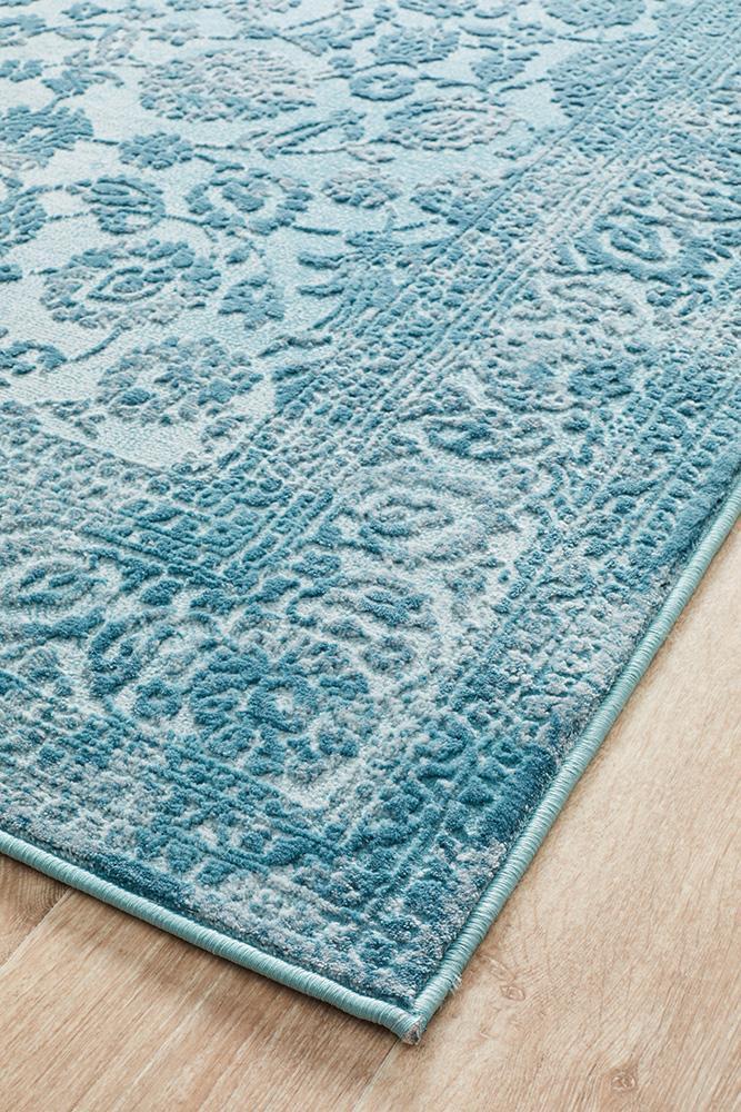 Opulence Marion Blue Rug - Click Rugs
