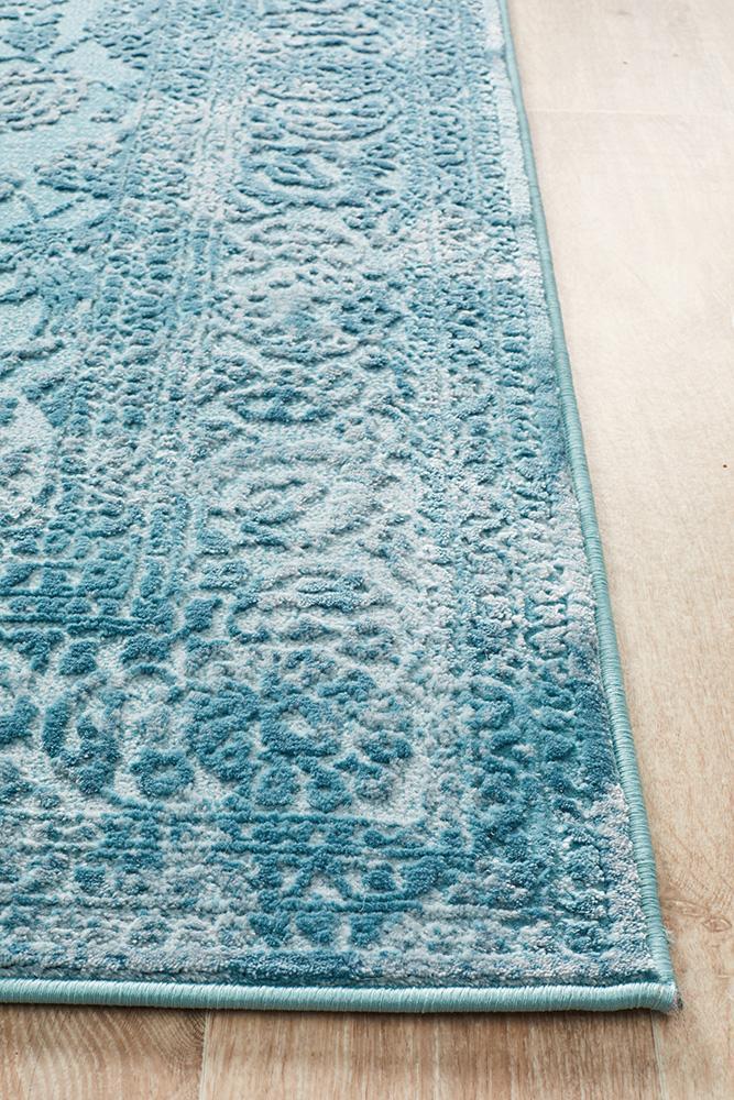 Opulence Marion Blue Rug - Click Rugs