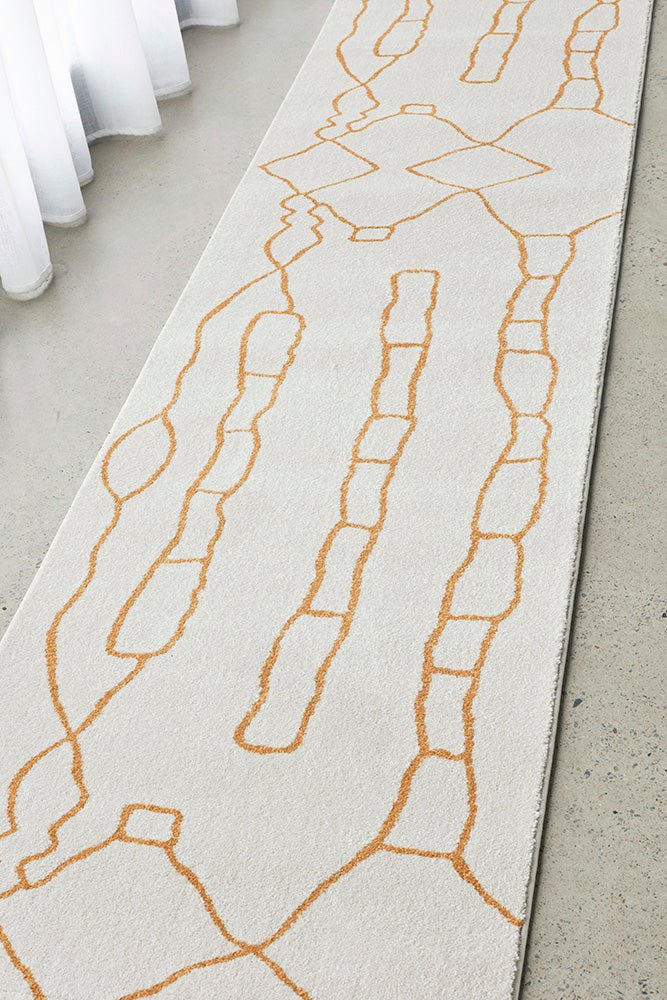 Paradise Amy Gold Runner - Click Rugs