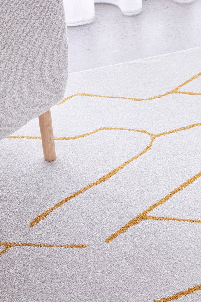 Paradise Ivy Gold - Click Rugs