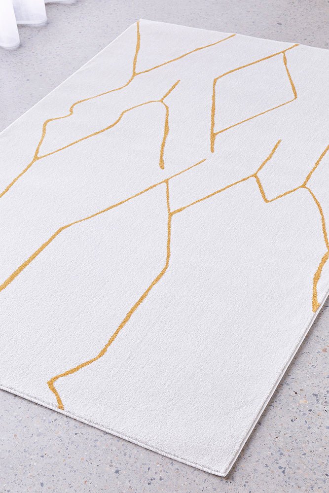 Paradise Ivy Gold - Click Rugs