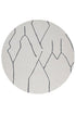 Paradise Ivy Grey Round - Click Rugs