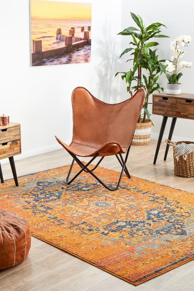 Radiance 400 Rust Rug - Click Rugs