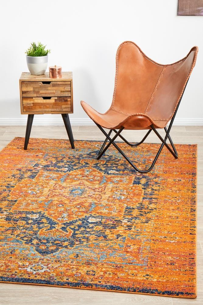 Radiance 400 Rust Rug - Click Rugs
