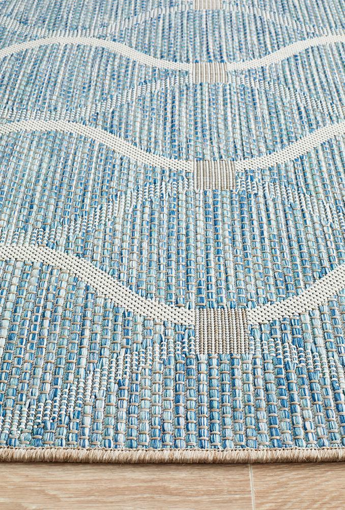 Rug Culture Terrace 5501 Blue - Click Rugs