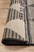Rug Culture Terrace 5503 Black Runner Rug - Click Rugs